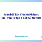 Soạn bài Tản Viên từ phán sự lục | Ngữ văn 10 Kết nối tri thức