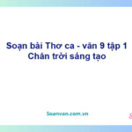 Soạn bài Thơ ca (Ra-xun Gam-da-tốp) | Chân trời sáng tạo Ngữ văn 9