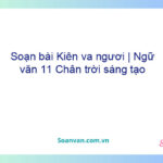 Soạn bài Kiến và người | Ngữ văn 11 Chân trời sáng tạo