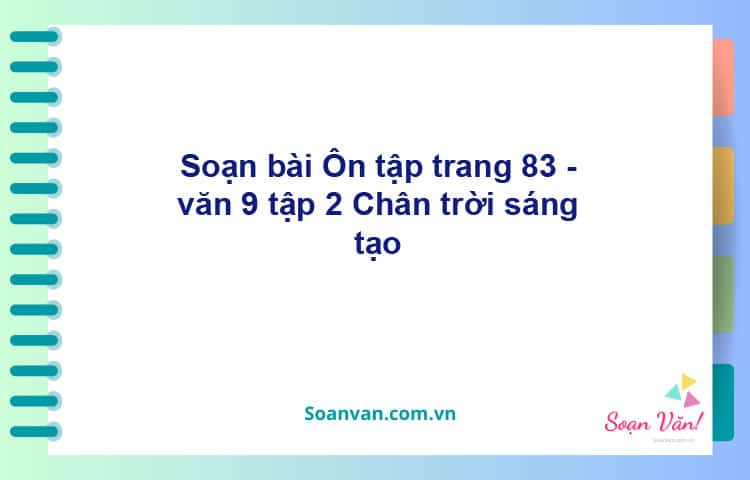 Soạn bài Củng cố, mở rộng lớp 9 trang 83 Tập 1 | Kết nối tri thức Ngữ văn 9