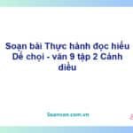 Soạn bài Dế chọi | Cánh diều Ngữ văn 9