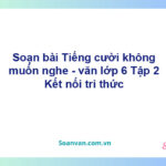 Soạn bài Tiếng cười không muốn nghe – Kết nối tri thức văn 6