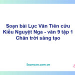 Soạn bài Lục Vân Tiên cứu Kiều Nguyệt Nga | Chân trời sáng tạo Ngữ văn 9