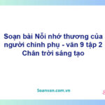 Soạn bài Nỗi nhớ thương của người chinh phụ