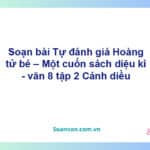 Soạn bài Hoàng tử bé – Một cuốn sách diệu kì | Cánh diều Ngữ văn 8