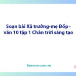 Soạn bài Xã trưởng - Mẹ Đốp | Ngữ văn 10 Chân trời sáng tạo