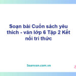 Soạn bài Cuốn sách yêu thích – Kết nối tri thức Văn 6