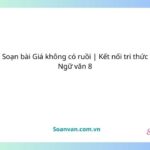 soạn bài giá không có ruồi kết nối tri thức ngữ văn 8