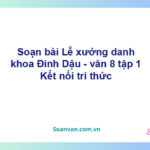 Soạn bài Lễ xướng danh khoa Đinh Dậu | Kết nối tri thức Ngữ văn 8