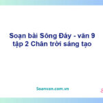 Soạn bài Sông Đáy