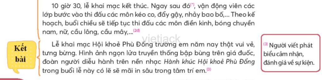 Viết văn bản thuyết minh thuật lại một sự kiện