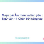 Soạn bài Âm mưu và tình yêu | Ngữ văn 11 Chân trời sáng tạo