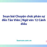 Soạn bài Chuyện chức phán sự đền Tản Viên | Ngữ văn 12 Cánh diều