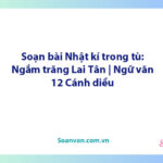 Soạn bài Nhật kí trong tù: Ngắm trăng, Lai Tân | Ngữ văn 12 Cánh diều