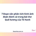 7 Đoạn văn phân tích hình ảnh đoàn đánh cá trong bài thơ Quê hương của Tế Hanh