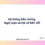 Hệ thống Dẫn chứng Nghị luận xã hội về BÁC HỒ