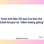 Hình ảnh Bác Hồ qua hai bài thơ "Cảnh khuya"và "Rằm tháng giêng"